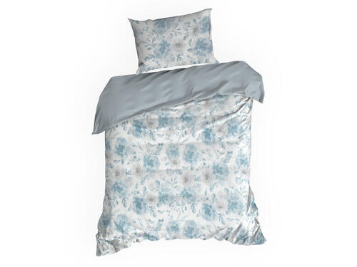 Obliečky na posteľ so vzorom kvetov zo saténovej bavlny - Spring 14